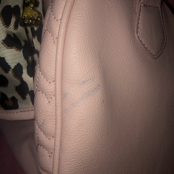 Betsey Johnson Quilted Heart Bowler Bag - Picture 3 of 8